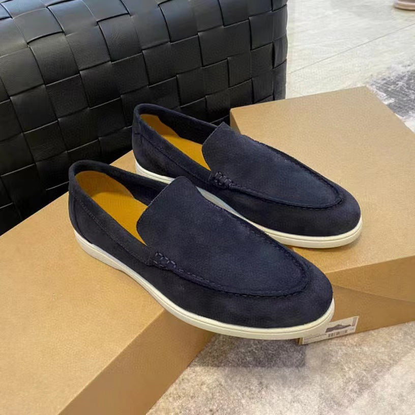 Dominic | Suède Slip-On Loafers voor Heren
