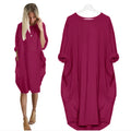 Floor | Oversized Jurk met Steekzakken voor Dames