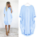 Floor | Oversized Jurk met Steekzakken voor Dames