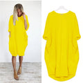 Floor | Oversized Jurk met Steekzakken voor Dames