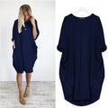 Floor | Oversized Jurk met Steekzakken voor Dames