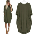 Floor | Oversized Jurk met Steekzakken voor Dames