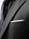 Slim Fit Driedelig Pak met Gilet en Notchkraag voor Heren