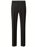 Slim Fit Driedelig Pak met Gilet en Notchkraag voor Heren