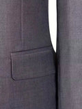 Slim Fit Driedelig Pak met Gilet en Notchkraag voor Heren