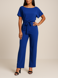 Korte Mouw Jumpsuit voor Dames