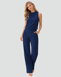 Broekpak met Wijde Pijp Broek voor Dames