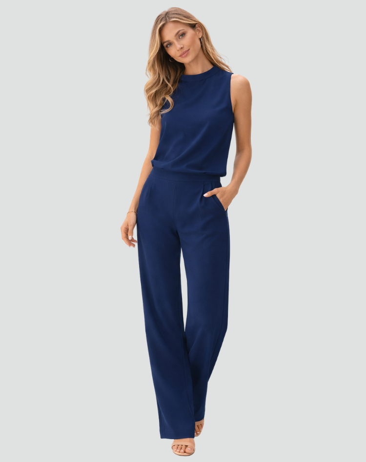 Broekpak met Wijde Pijp Broek voor Dames