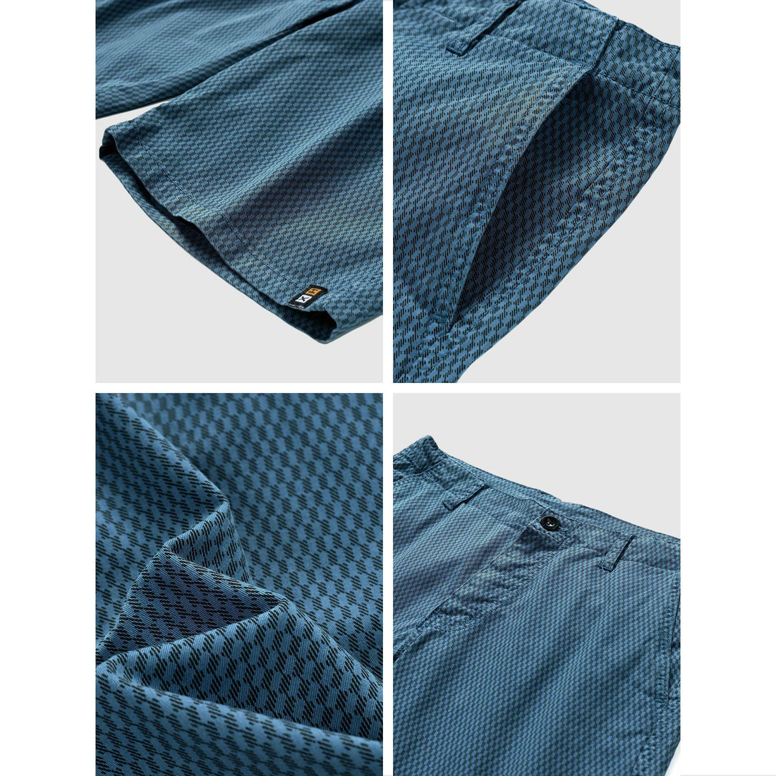 Straight Leg Cargo Korte Broek voor Heren