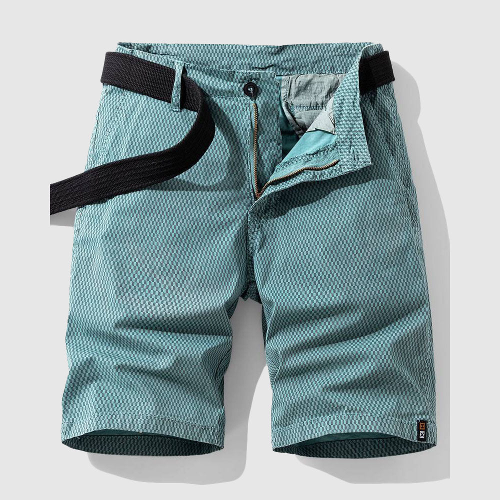 Straight Leg Cargo Korte Broek voor Heren