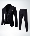 Slim Fit Driedelig Pak met Gilet voor Heren