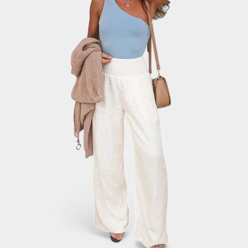 Eva – Zomerse Linnen Broek voor Dames