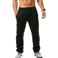 Linnen Rechte Pantalon voor Heren