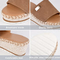 Platform Open Teen Sandalen voor Dames