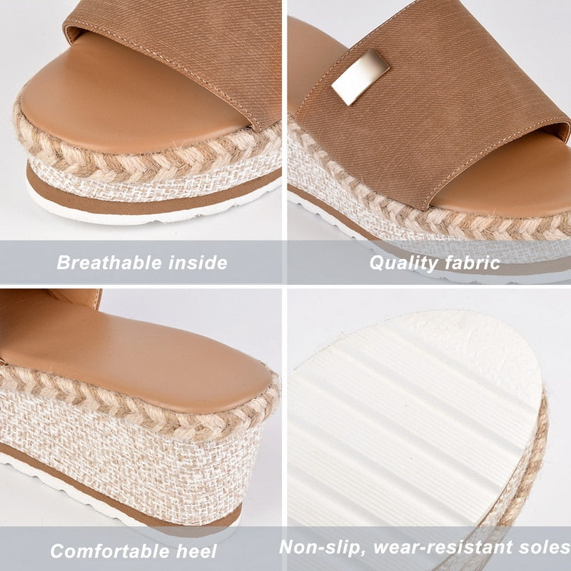 Platform Open Teen Sandalen voor Dames