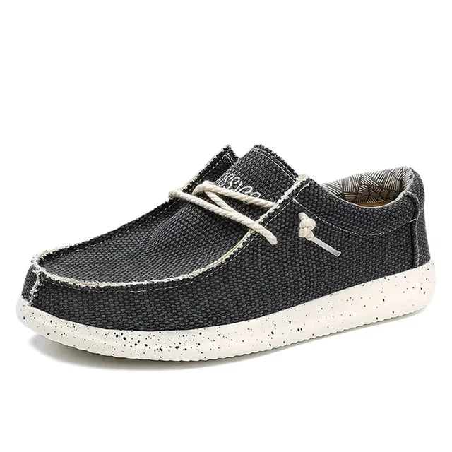 Geweven Lace-Up Loafers voor Heren