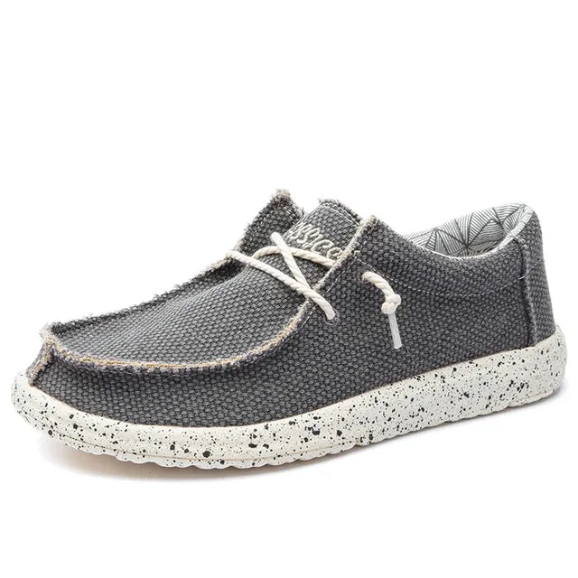 Geweven Lace-Up Loafers voor Heren