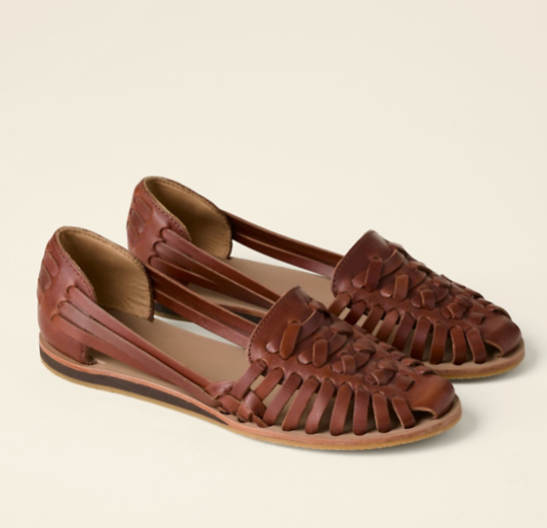 Gevlochten Platte Sandalen voor Dames