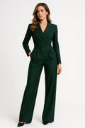 Wide Leg V-Hals Jumpsuit voor Dames