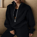 Noor | Half-Zip Fleece Lounge Set voor Dames