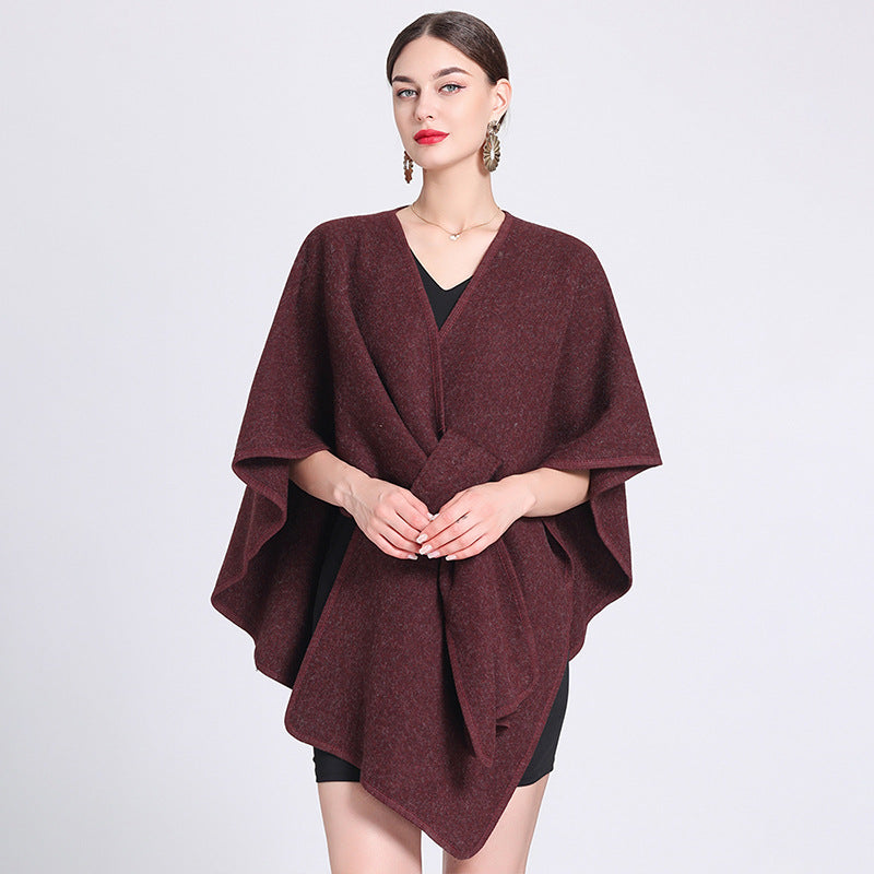 Elegante Wollen Omslagdoek voor Dames