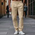 Straight Leg Chino Pantalon voor Heren