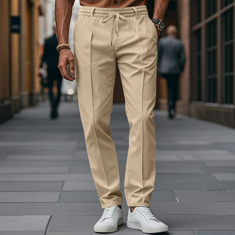 Straight Leg Chino Pantalon voor Heren