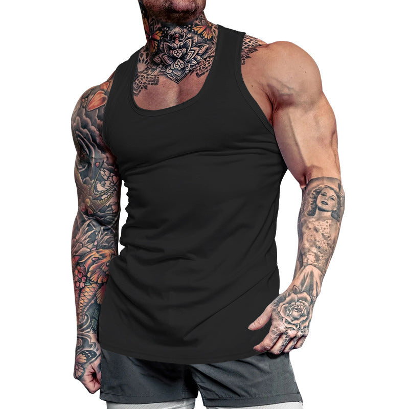 Mouwloze Fitness Tanktop voor Heren