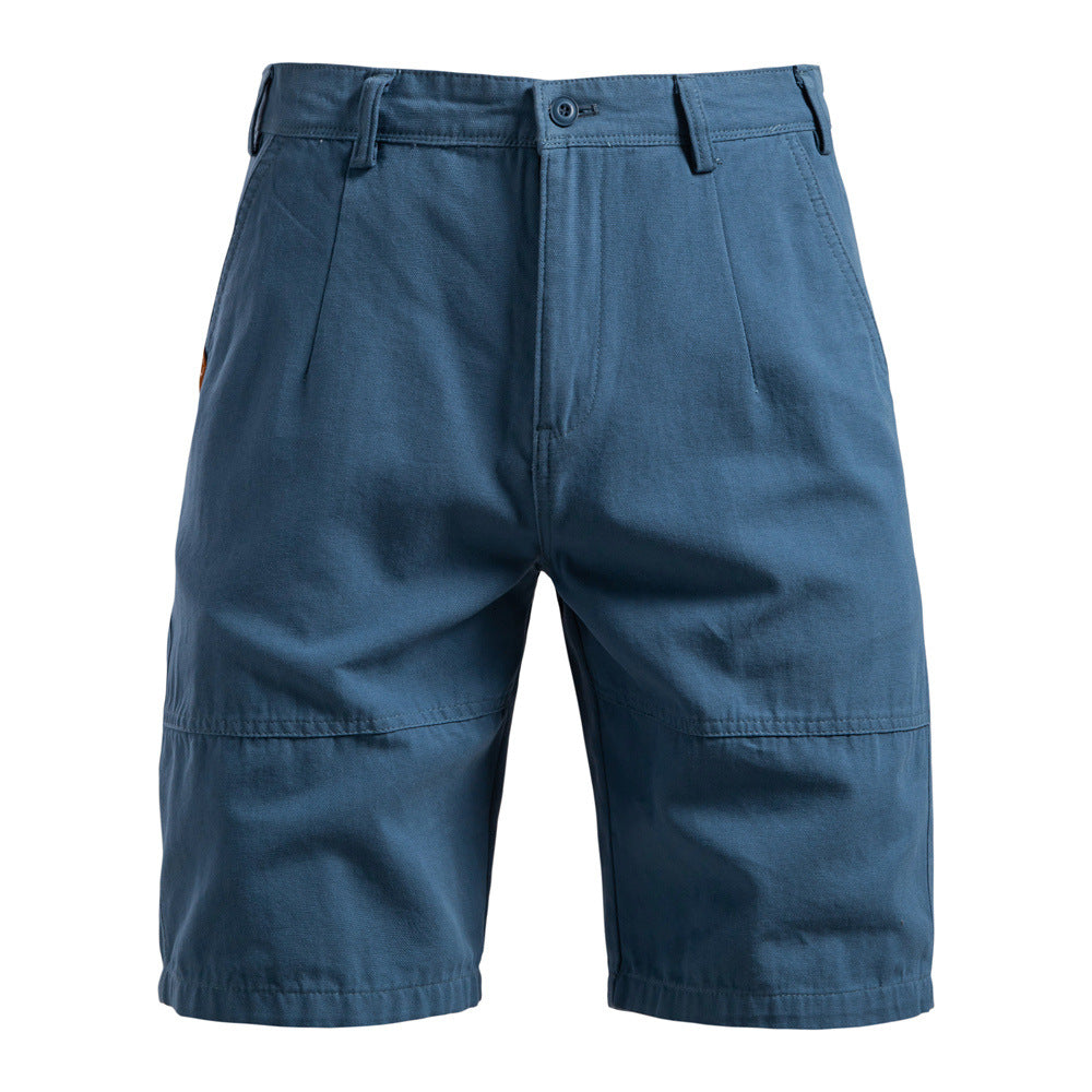 Chino Cargo Korte Broek met Plooien voor Heren