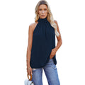 Mouwloze Blouse met Opstaande Kraag voor Dames