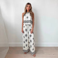 Lila | Boho Mouwloze Maxi Jurk met Embroidery voor Dames