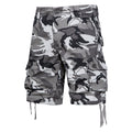 Camo Cargo Korte Broek met Flap-Zakken voor Heren