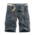 Belted Cargo Korte Broek met Flap-Zakken voor Heren
