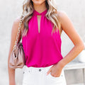 Mouwloze Halternek Blouse met Cut-Out voor Dames