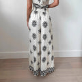 Lila | Boho Mouwloze Maxi Jurk met Embroidery voor Dames