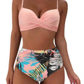 High-Waist Twist Bikiniset voor Dames