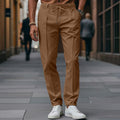 Straight Leg Chino Pantalon voor Heren