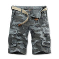 Camo Cargo Korte Broek met Steekzakken voor Heren