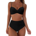 High-Waist Twist Bikiniset voor Dames