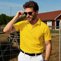 Poloshirt met Contrasterende Kraag voor Heren