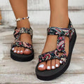 Yvette | Open Teen Sandalen met Verstelbare Bandjes voor Dames