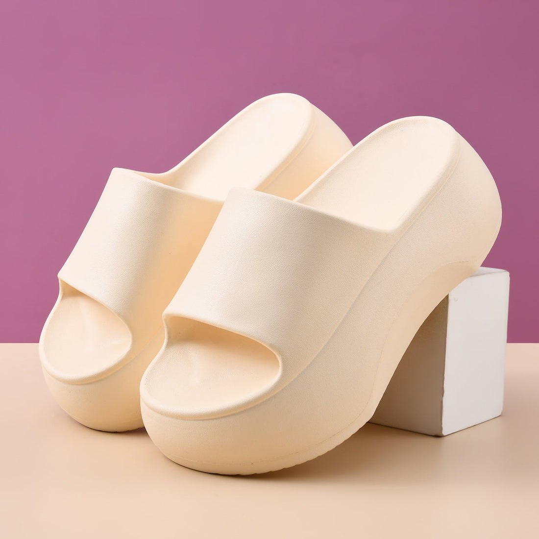 Platform Slip-On Sandalen voor Dames