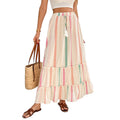 Freya | Boho A-Lijn Maxi Rok met Strikdetail voor Dames