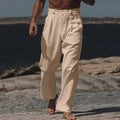 Linnen Wijde Pantalon voor Heren