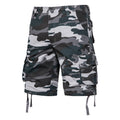 Camo Cargo Korte Broek met Flap-Zakken voor Heren