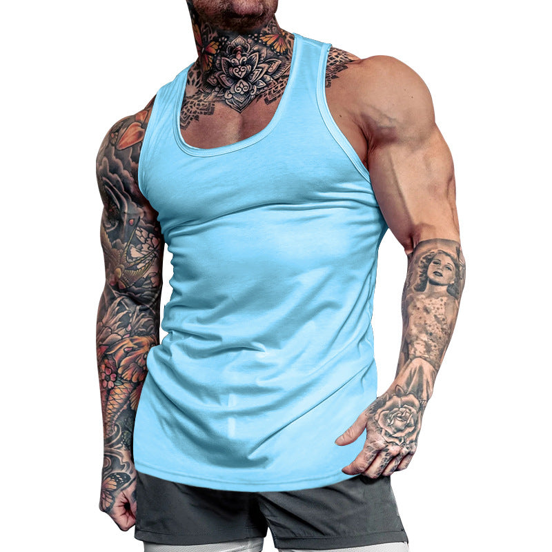Mouwloze Fitness Tanktop voor Heren