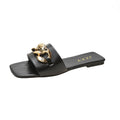Alice | Open Teen Muiltjes met Ketting Detail voor Dames