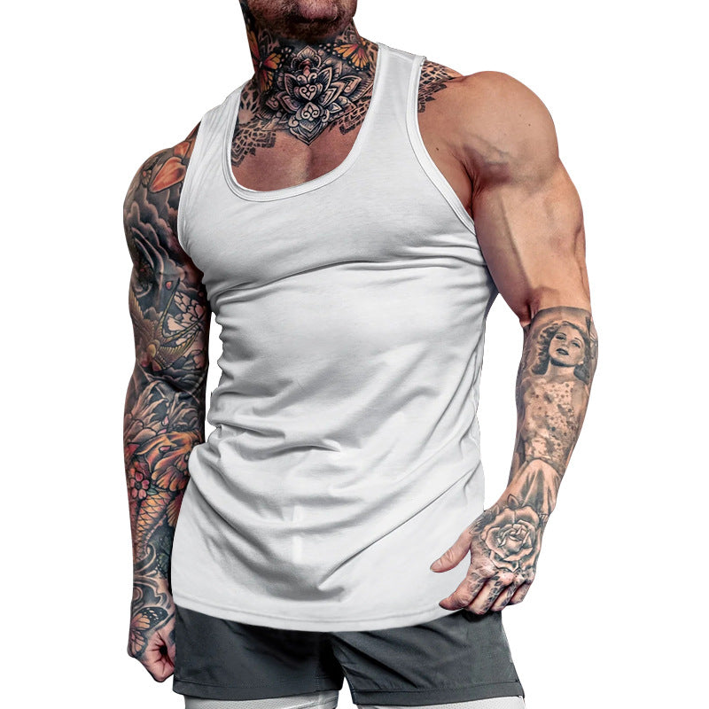 Mouwloze Fitness Tanktop voor Heren