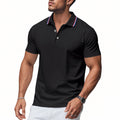 Poloshirt met Contrasterende Kraag voor Heren