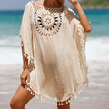 Crochet Strandjurk met Franjerand voor Dames